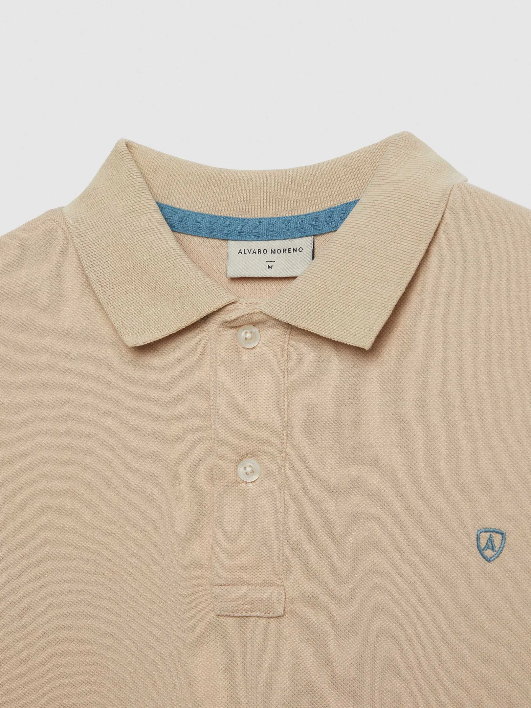 Polos Y Poleras<Alvaro Moreno POLO BASIC Beige