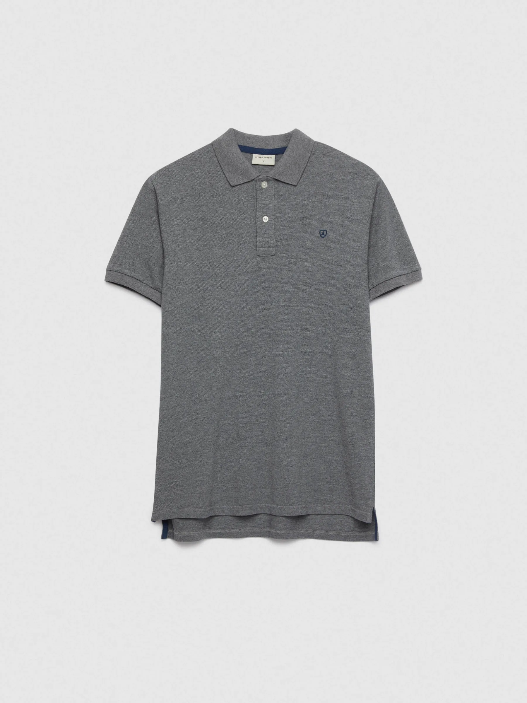 Polos Y Poleras<Alvaro Moreno POLO BASIC Gris