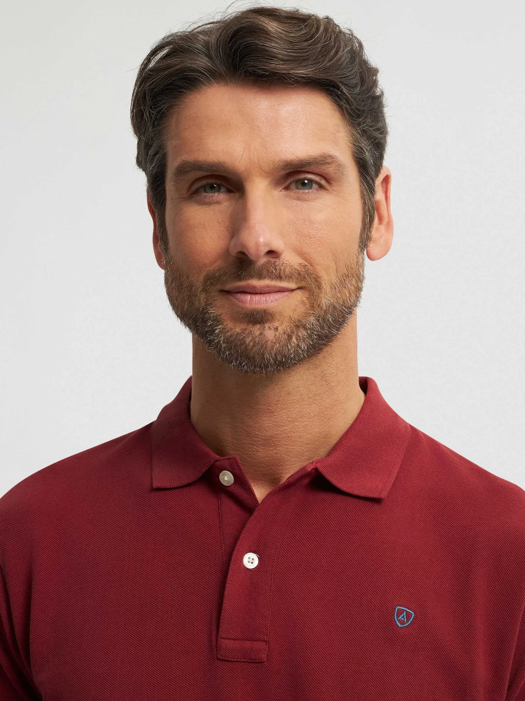 Polos Y Poleras<Alvaro Moreno POLO BASIC Rojo