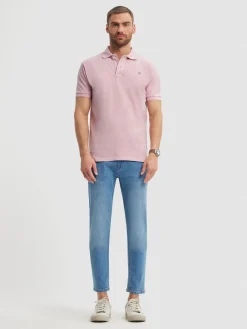 Polos Y Poleras<Alvaro Moreno POLO BASIC Rosa