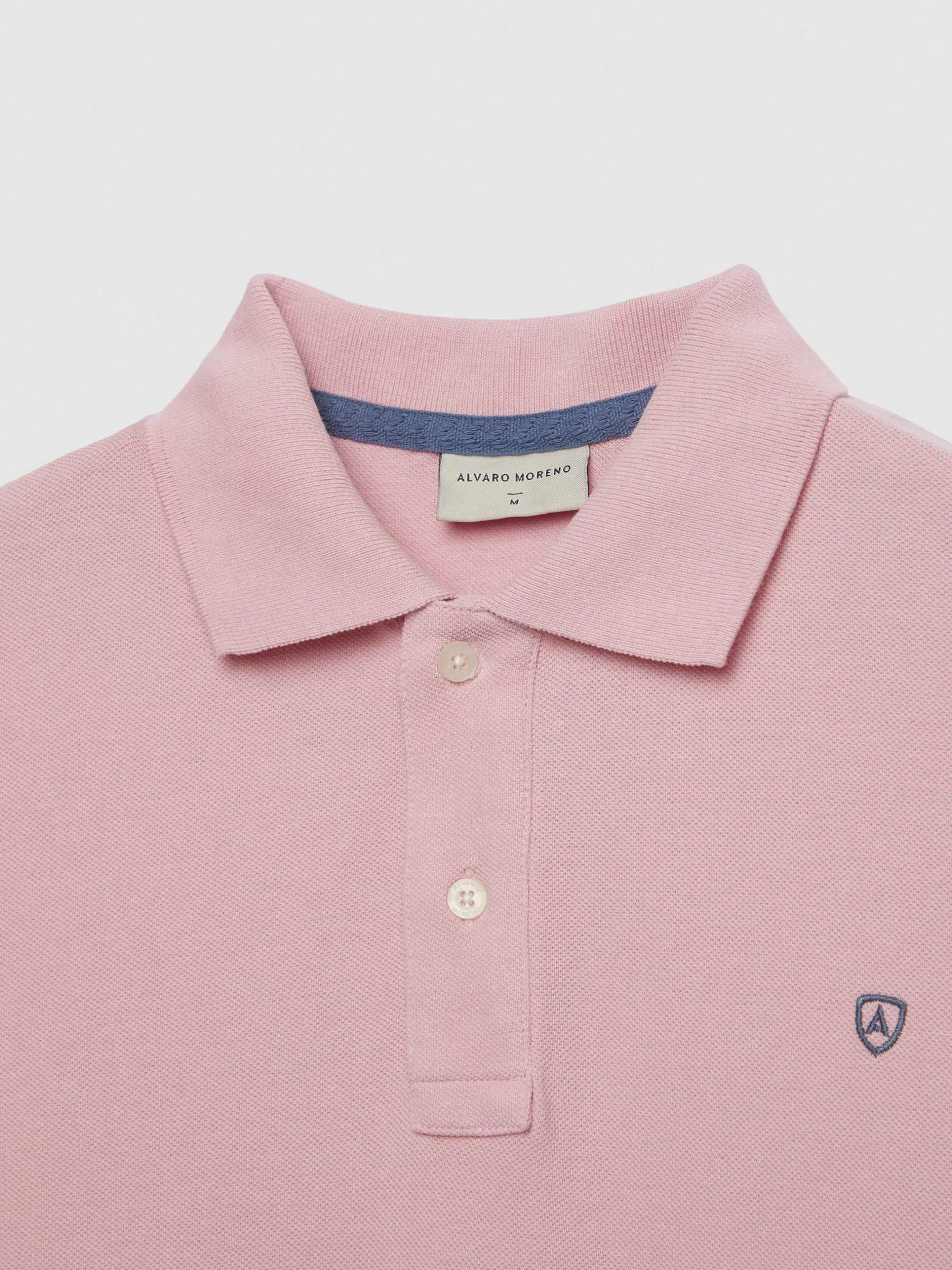 Polos Y Poleras<Alvaro Moreno POLO BASIC Rosa