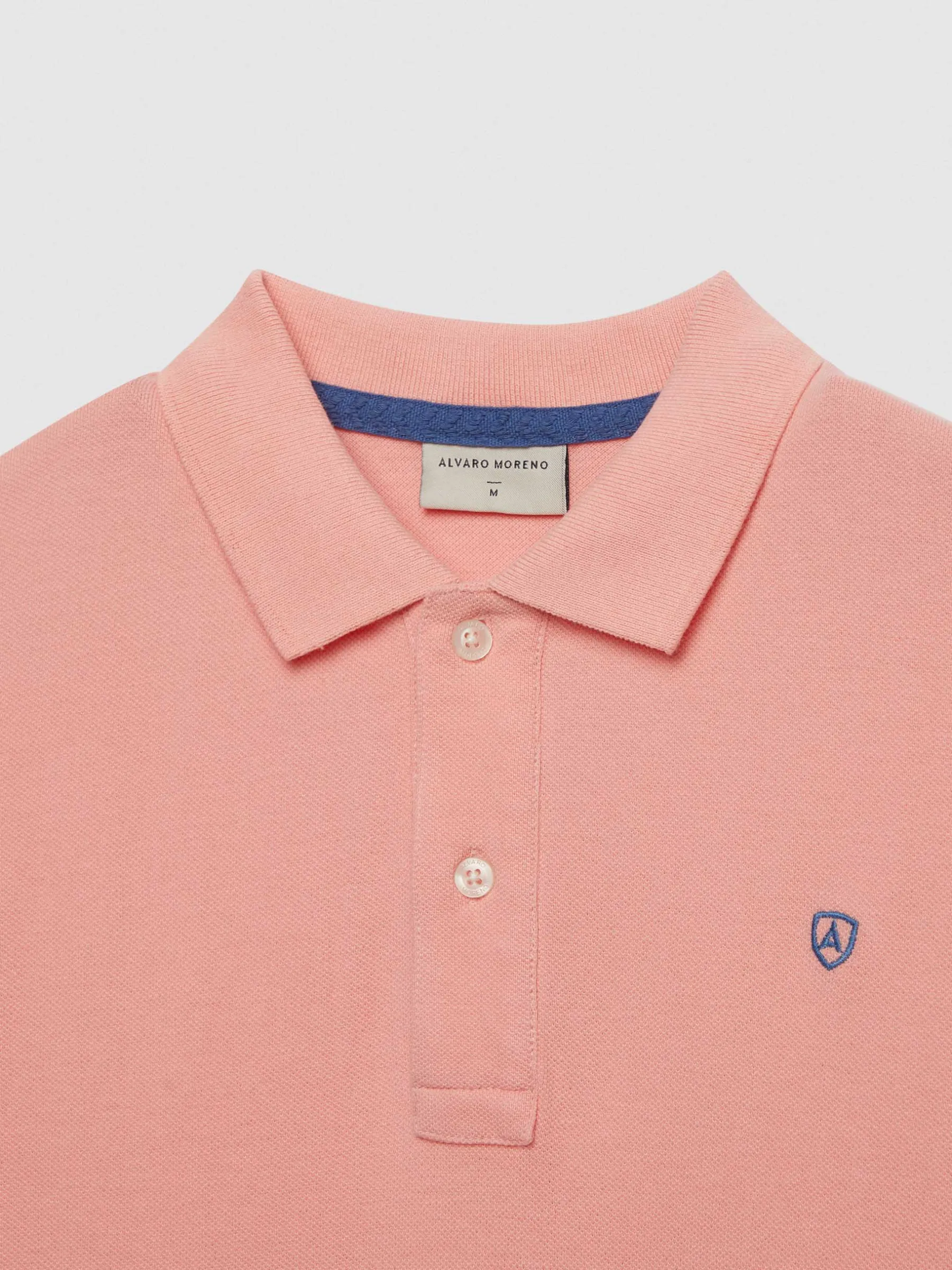 Polos Y Poleras<Alvaro Moreno POLO BASIC SALMÓN Salmón