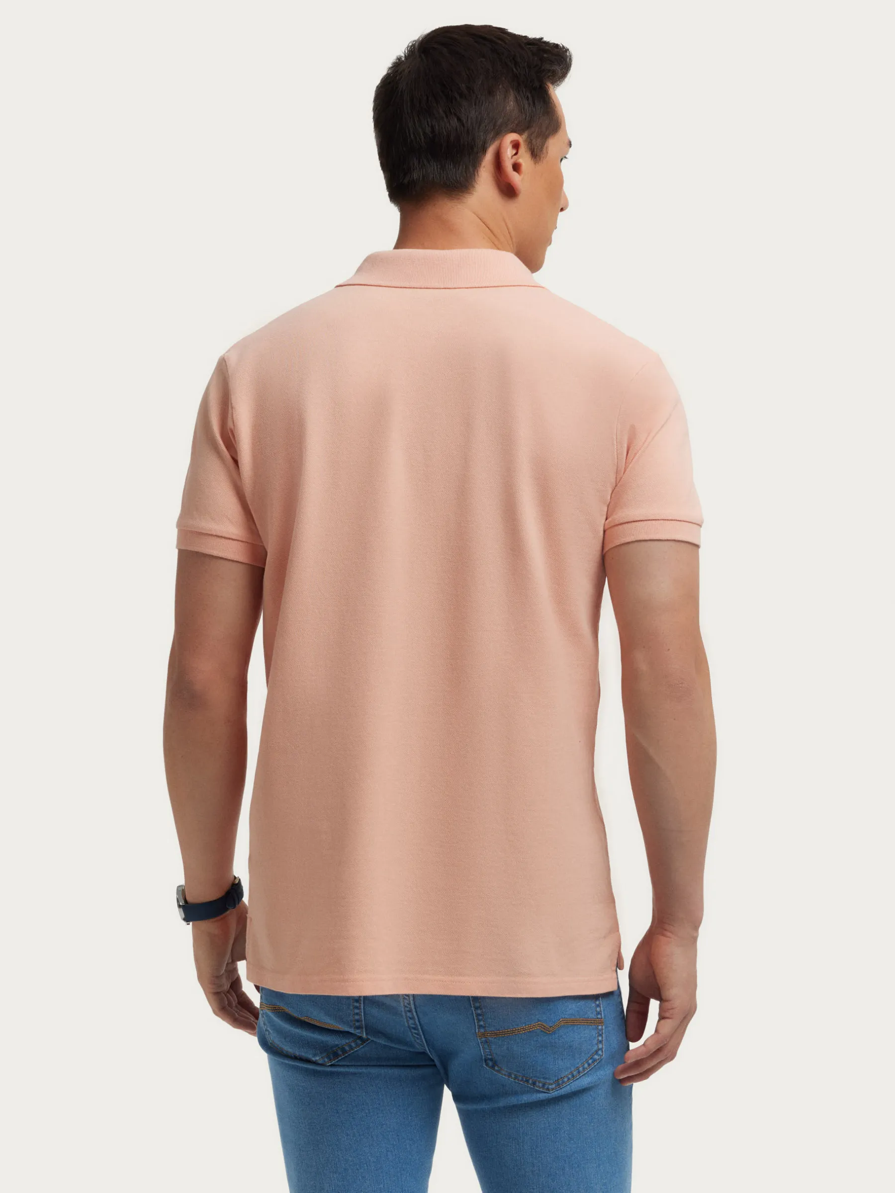 Polos Y Poleras<Alvaro Moreno POLO SCOOBY SALMÓN Salmón