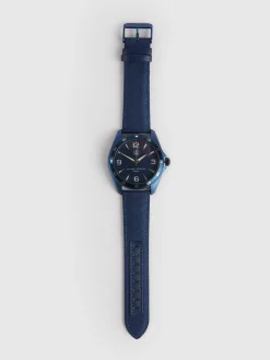 Relojes<Alvaro Moreno RELOJ CANVAS QUARTZ Azul