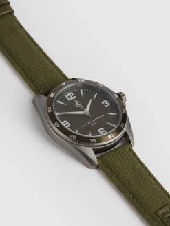 Relojes<Alvaro Moreno RELOJ CANVAS QUARTZ Verde