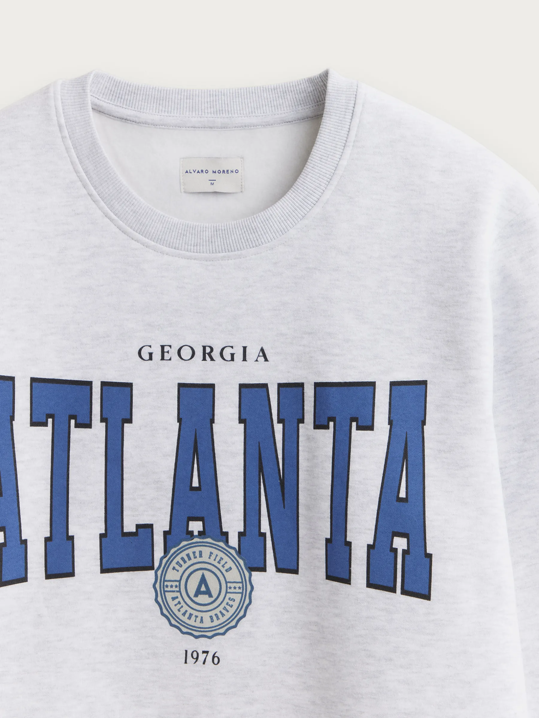 Teen|Sudaderas<Alvaro Moreno SUDADERA ATLANTA Gris