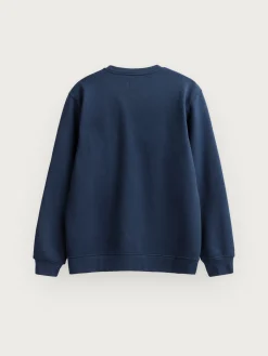 Sudaderas<Alvaro Moreno SUDADERA BASEBALL Azul Marino