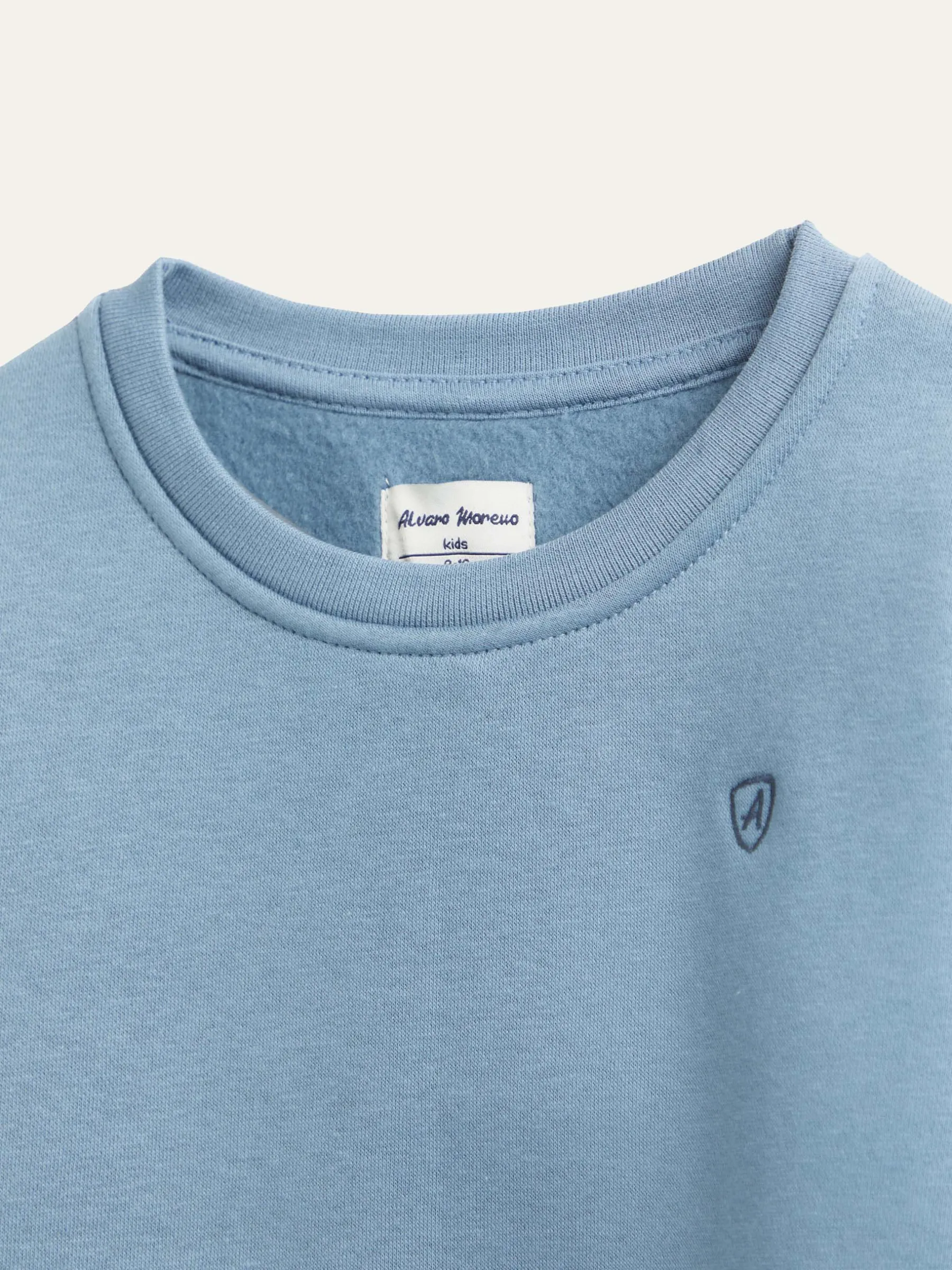 Sudaderas<Alvaro Moreno SUDADERA BASICA KIDS Azul