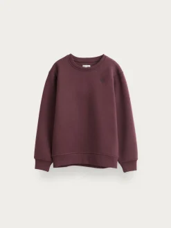 Sudaderas<Alvaro Moreno SUDADERA BASICA KIDS Burdeos