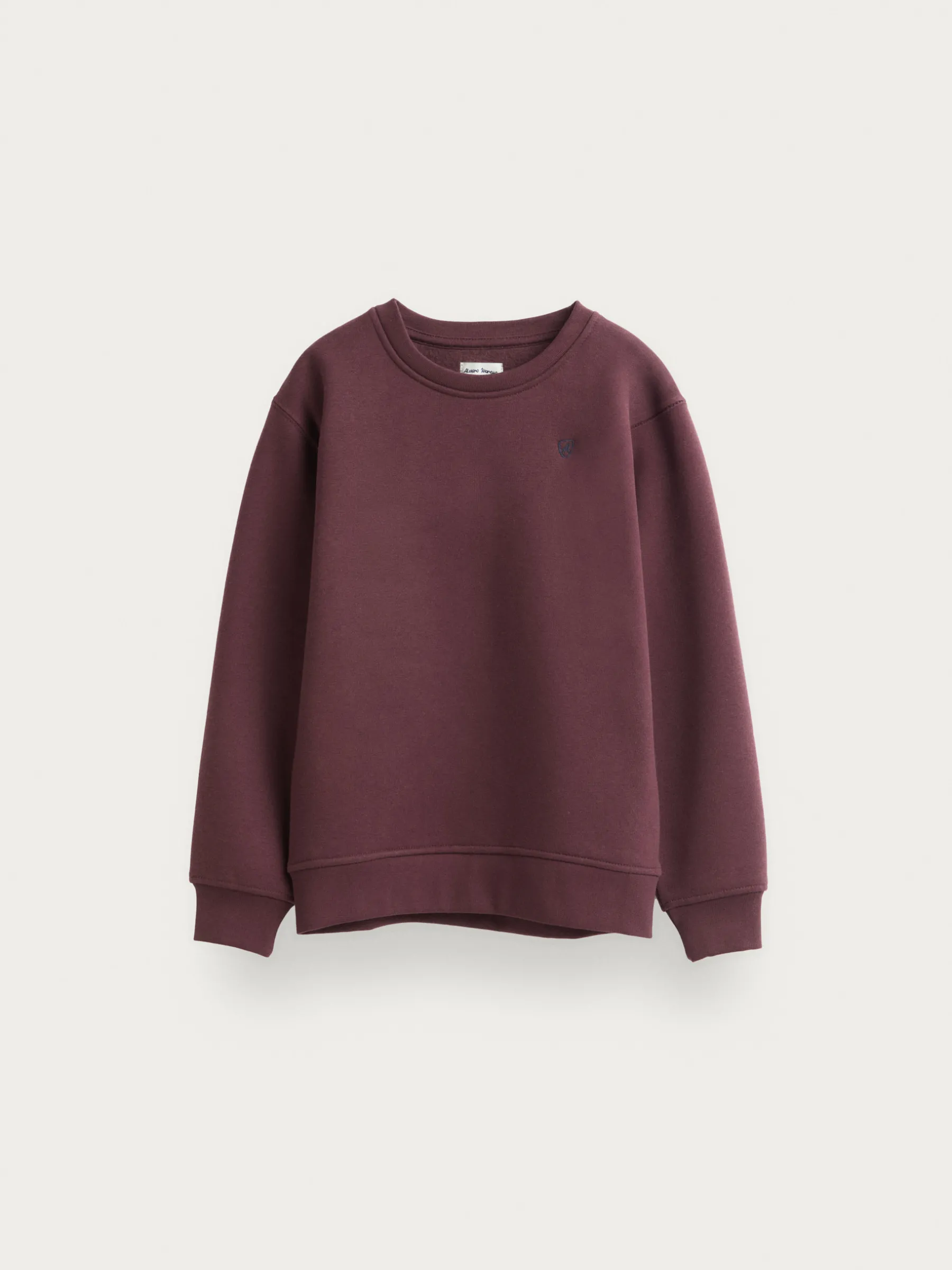 Sudaderas<Alvaro Moreno SUDADERA BASICA KIDS Burdeos