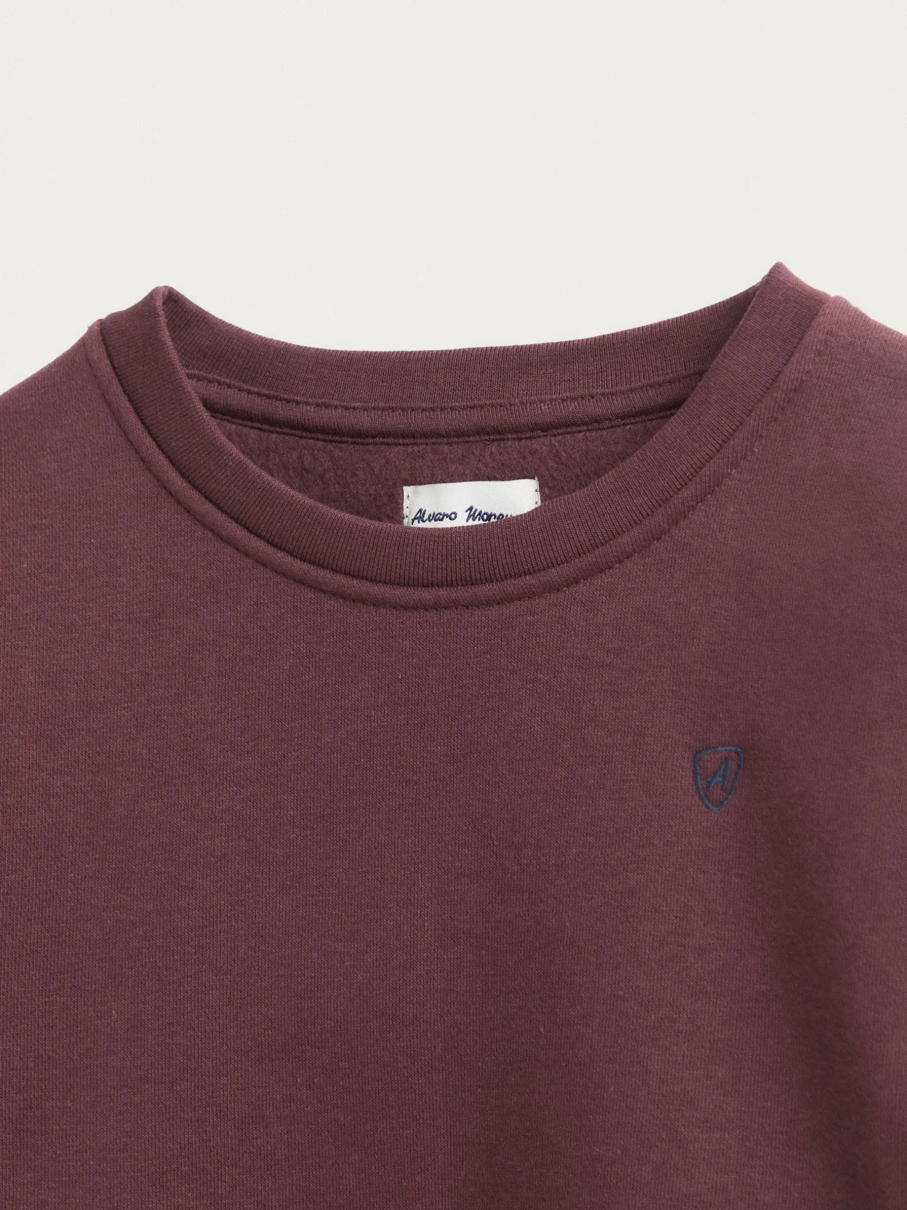 Sudaderas<Alvaro Moreno SUDADERA BASICA KIDS Burdeos