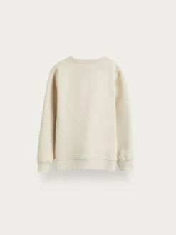 Sudaderas<Alvaro Moreno SUDADERA BASICA KIDS Crudo