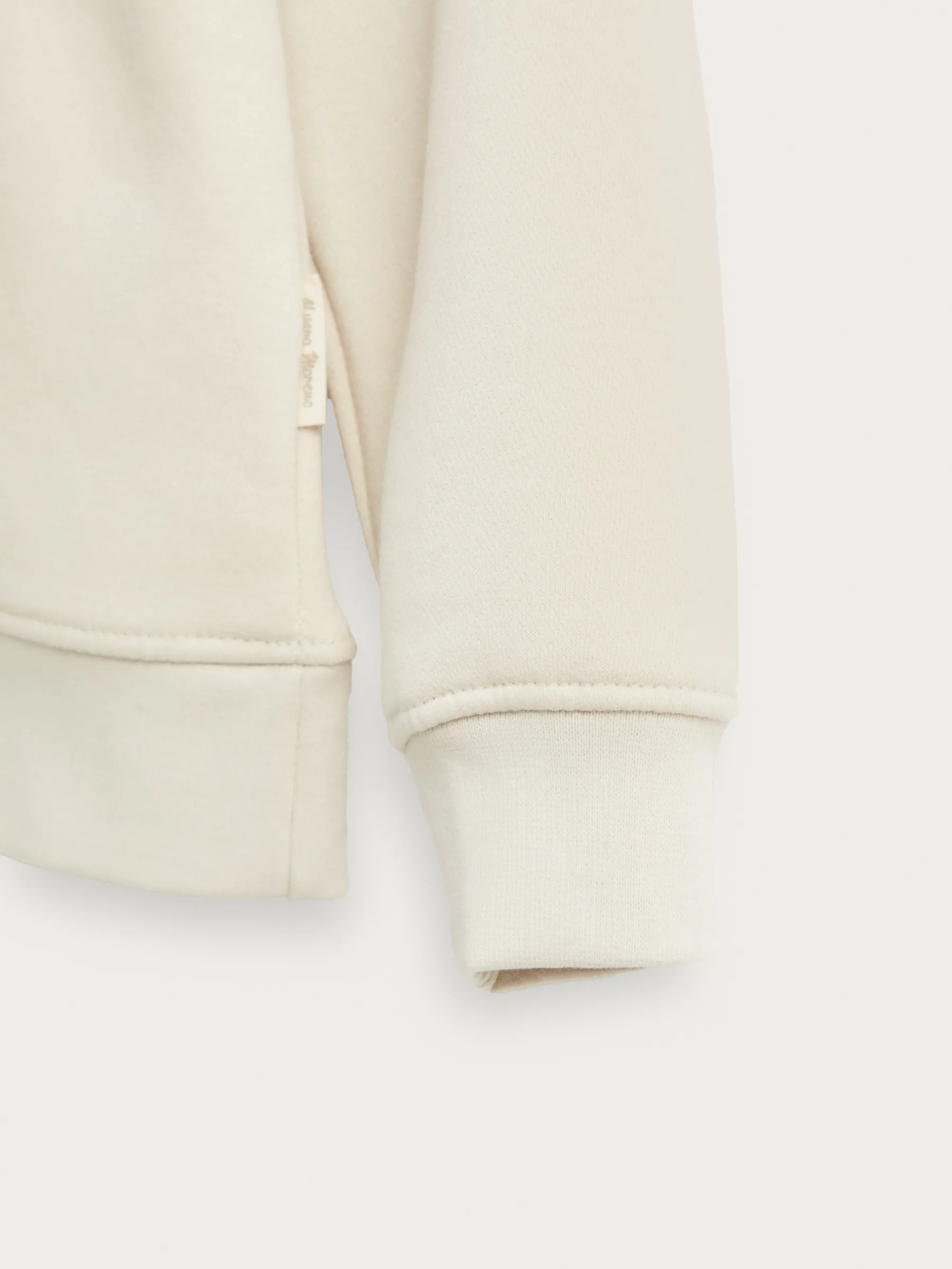 Sudaderas<Alvaro Moreno SUDADERA BASICA KIDS Crudo