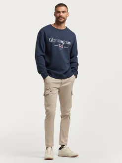 Sudaderas<Alvaro Moreno SUDADERA BIRMINGAHM Azul Marino