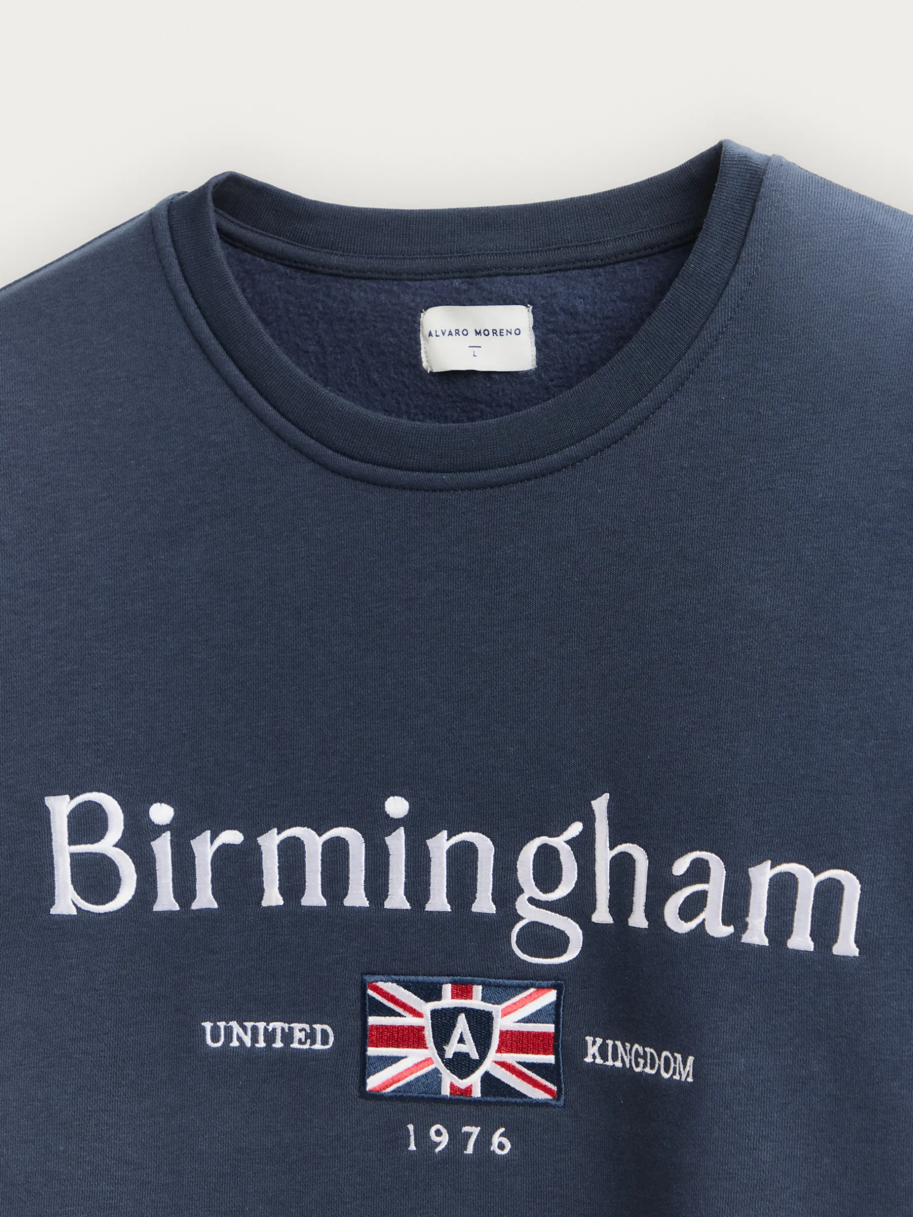 Sudaderas<Alvaro Moreno SUDADERA BIRMINGAHM Azul Marino