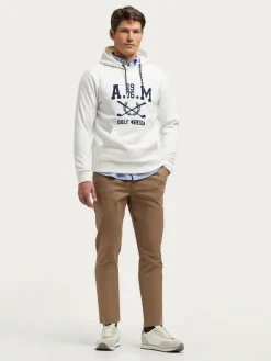 Teen|Sudaderas<Alvaro Moreno SUDADERA GOLF Blanco