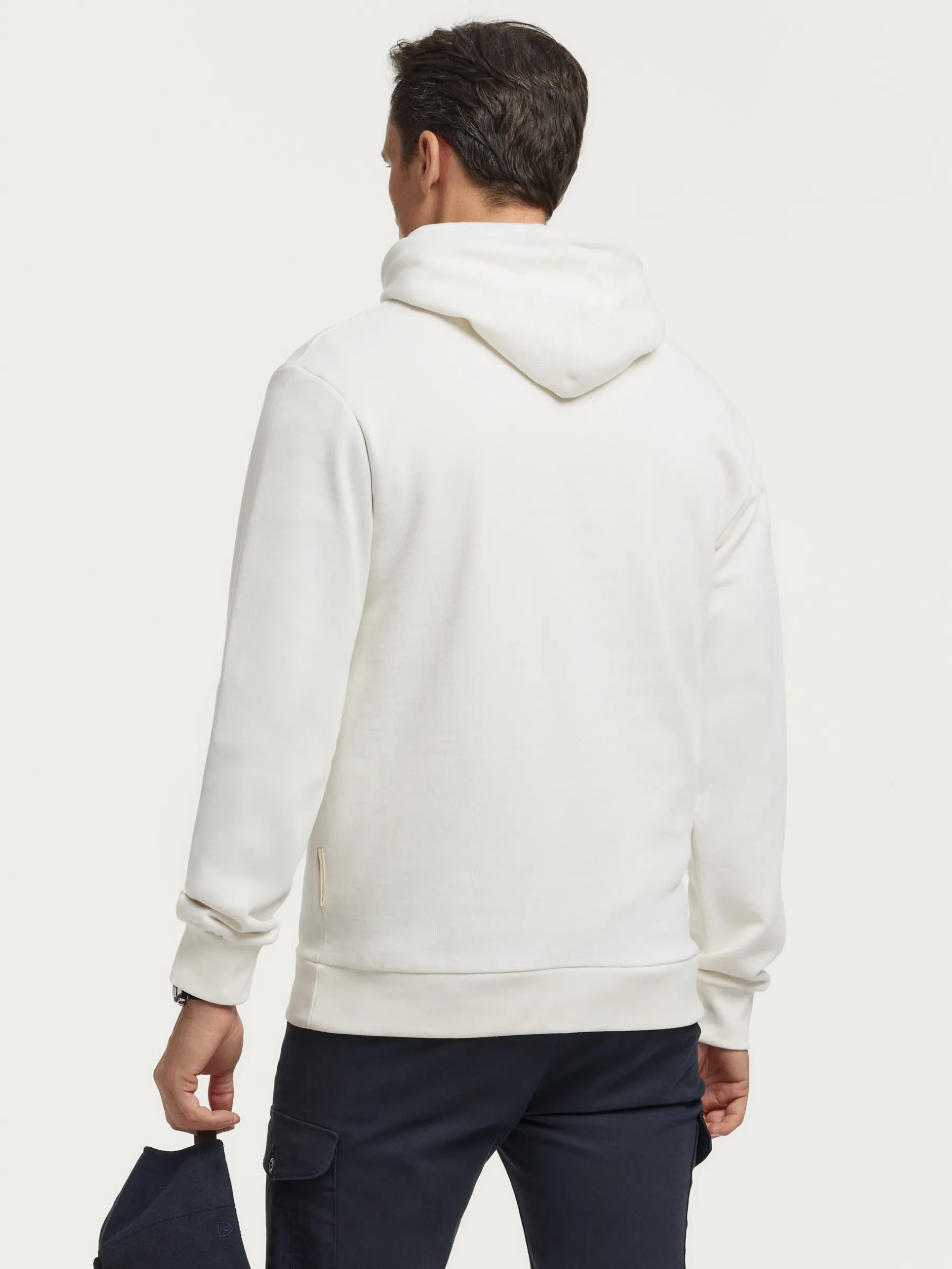 Sudaderas<Alvaro Moreno SUDADERA LOGO Blanco
