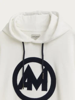 Sudaderas<Alvaro Moreno SUDADERA LOGO Blanco