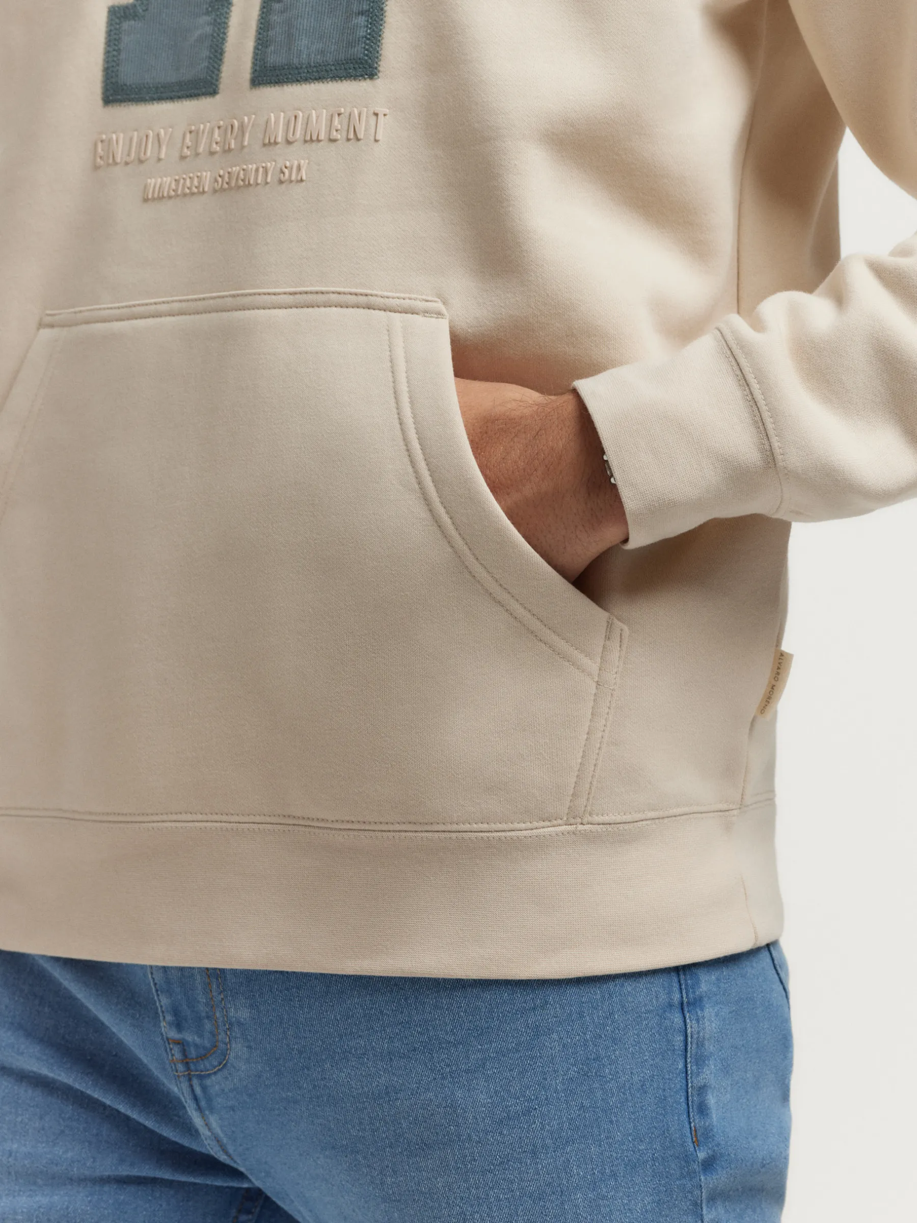 Sudaderas<Alvaro Moreno SUDADERA MOMENT Beige