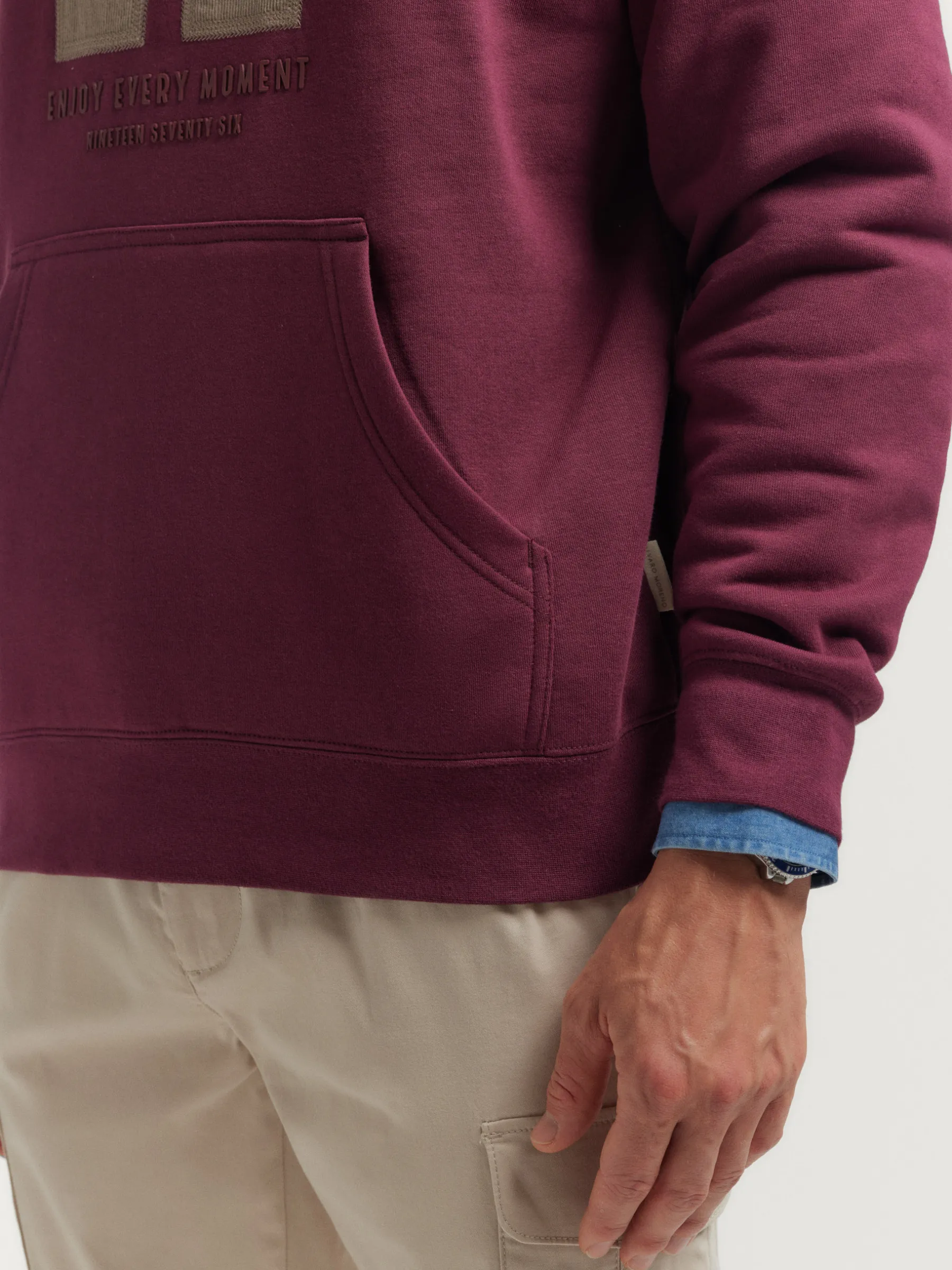 Sudaderas<Alvaro Moreno SUDADERA MOMENT Burdeos