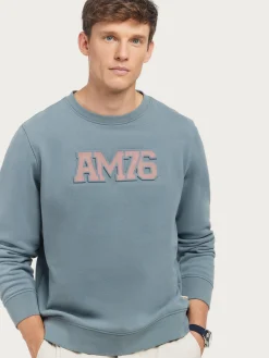 Sudaderas<Alvaro Moreno SUDADERA OFFICIAL Azul