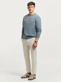 Sudaderas<Alvaro Moreno SUDADERA OFFICIAL Azul