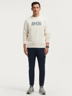 Sudaderas<Alvaro Moreno SUDADERA OFFICIAL Crudo