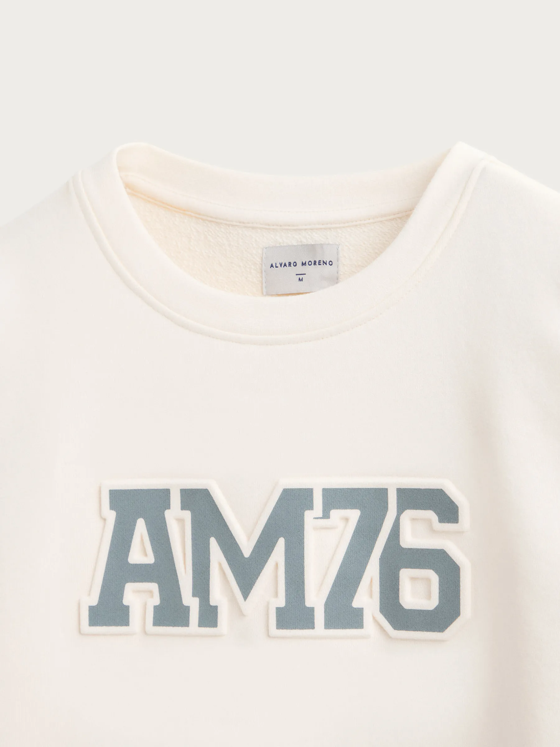 Sudaderas<Alvaro Moreno SUDADERA OFFICIAL Crudo