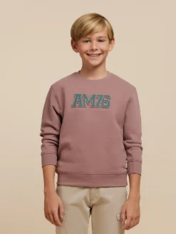 Sudaderas<Alvaro Moreno SUDADERA OFFICIAL KIDS Burdeos