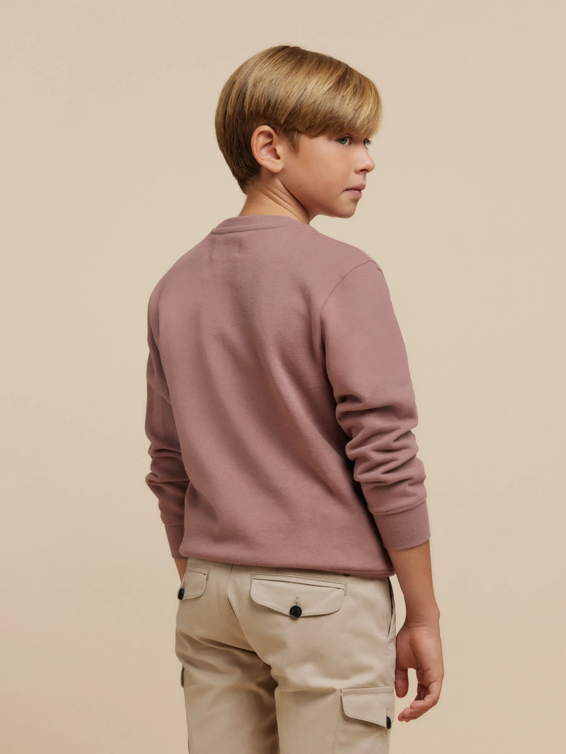 Sudaderas<Alvaro Moreno SUDADERA OFFICIAL KIDS Burdeos