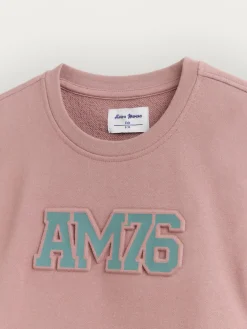 Sudaderas<Alvaro Moreno SUDADERA OFFICIAL KIDS Burdeos