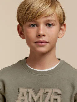 Sudaderas<Alvaro Moreno SUDADERA OFFICIAL KIDS Verde