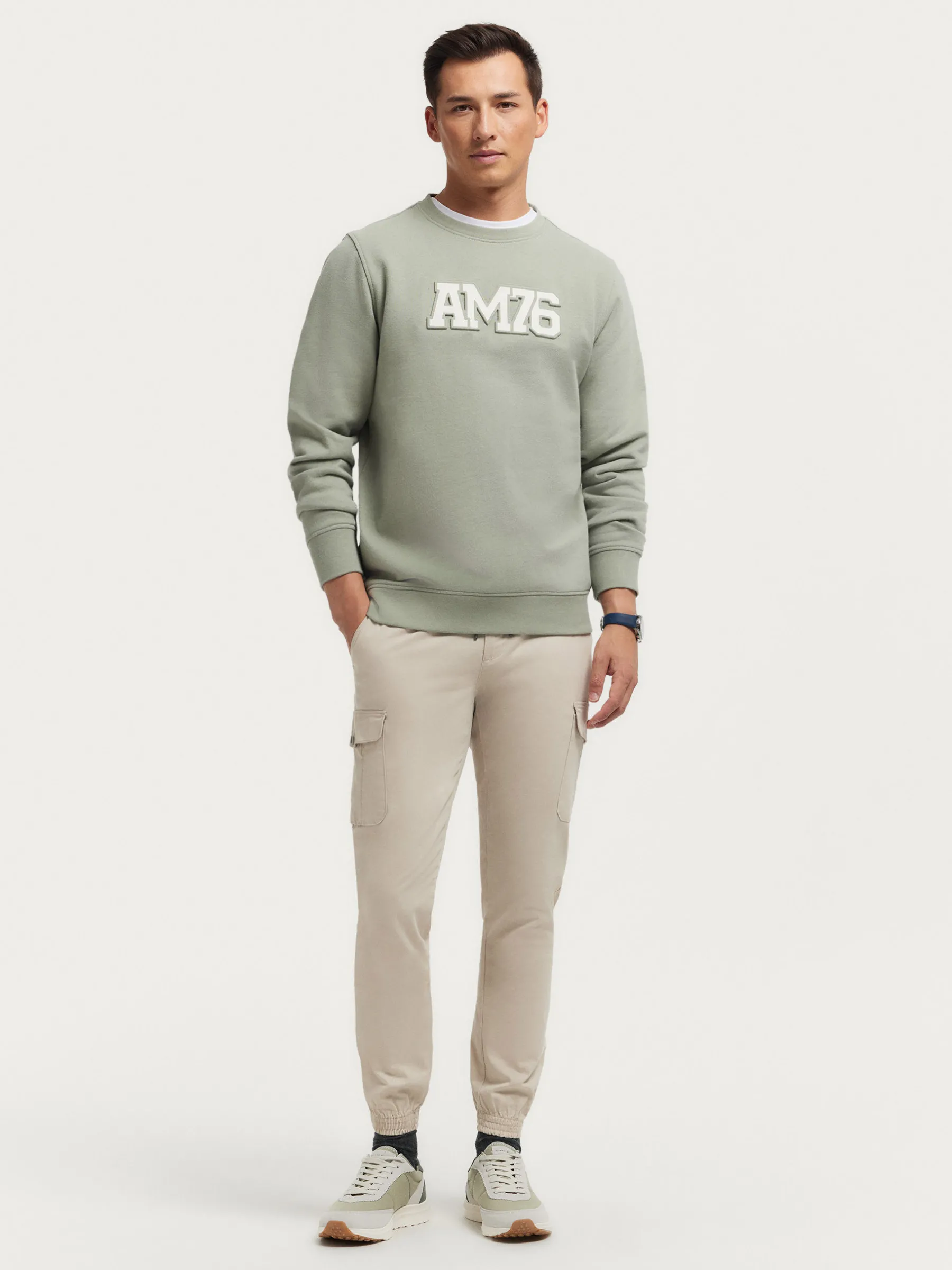 Sudaderas<Alvaro Moreno SUDADERA OFFICIAL Verde