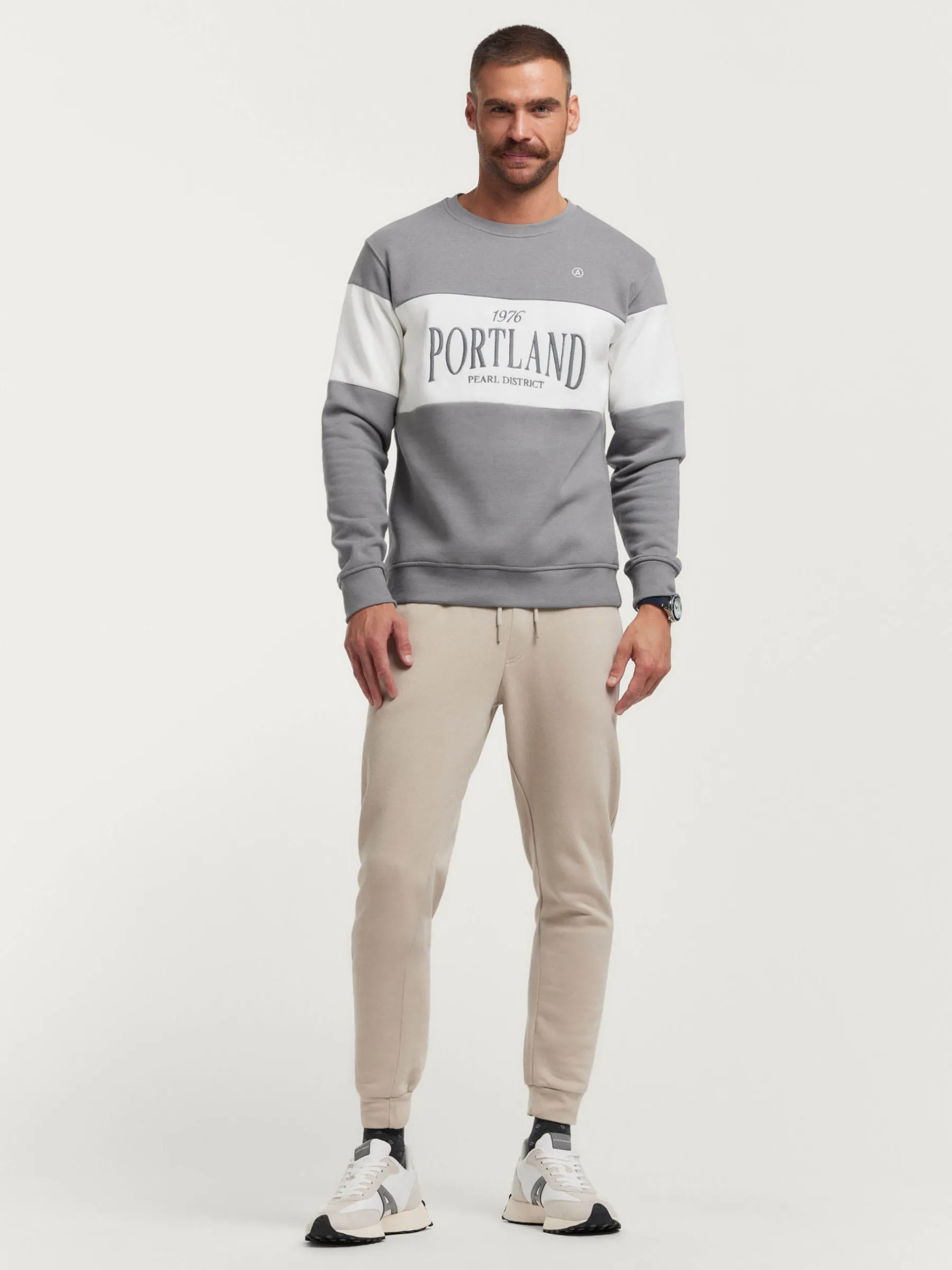 Sudaderas<Alvaro Moreno SUDADERA PÒRTLAND Gris