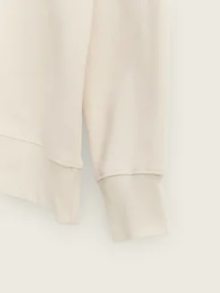 Sudaderas<Alvaro Moreno SUDADERA SINGLE Crudo