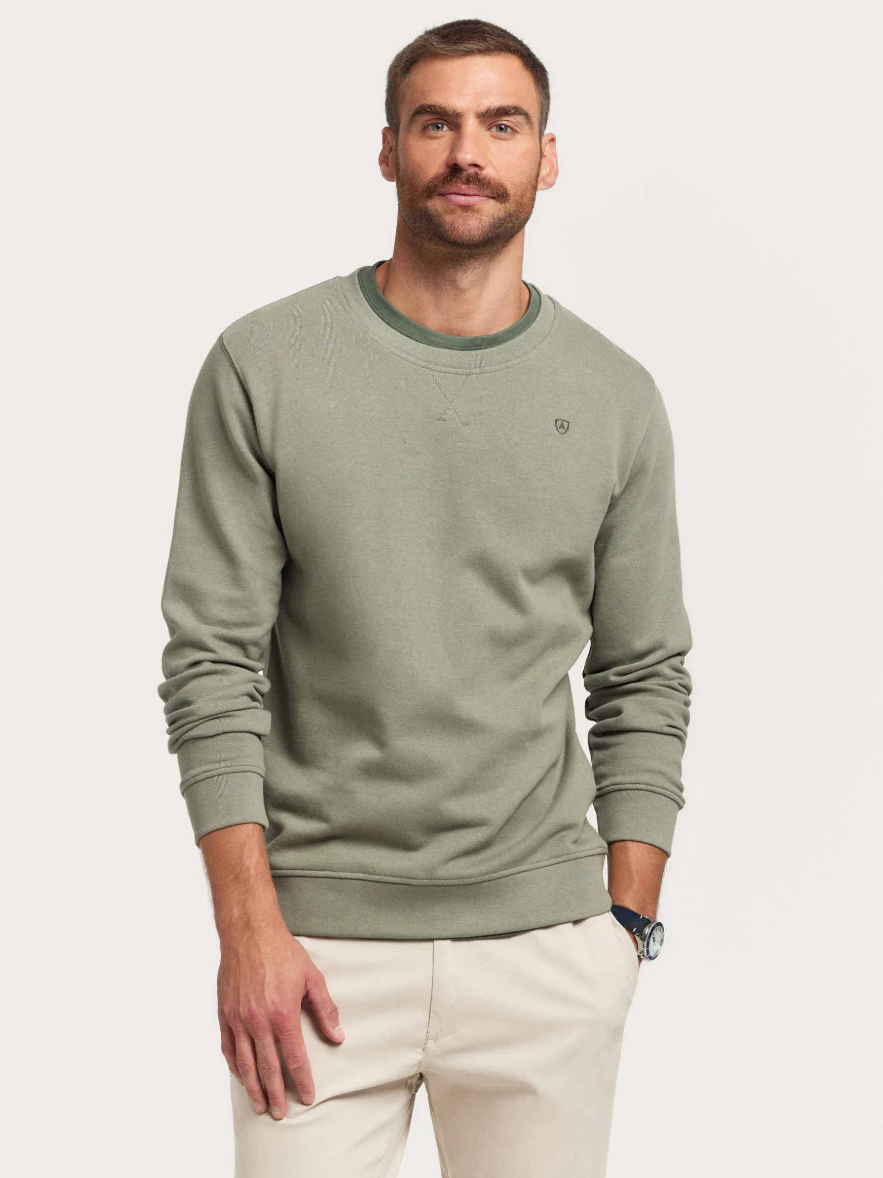 Sudaderas<Alvaro Moreno SUDADERA SINGULAR Verde