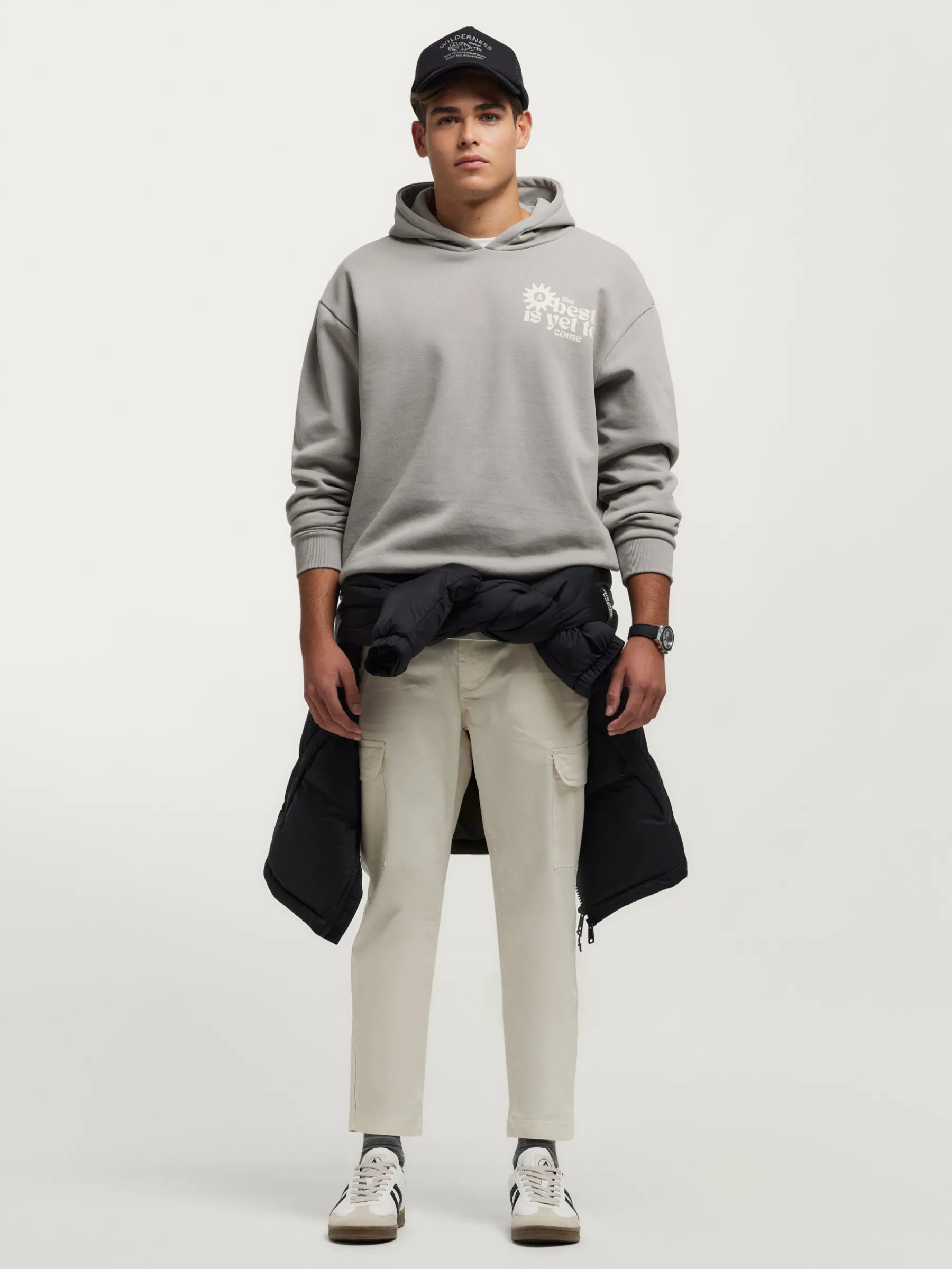 Teen|Sudaderas<Alvaro Moreno SUDADERA SUNSHINE Gris