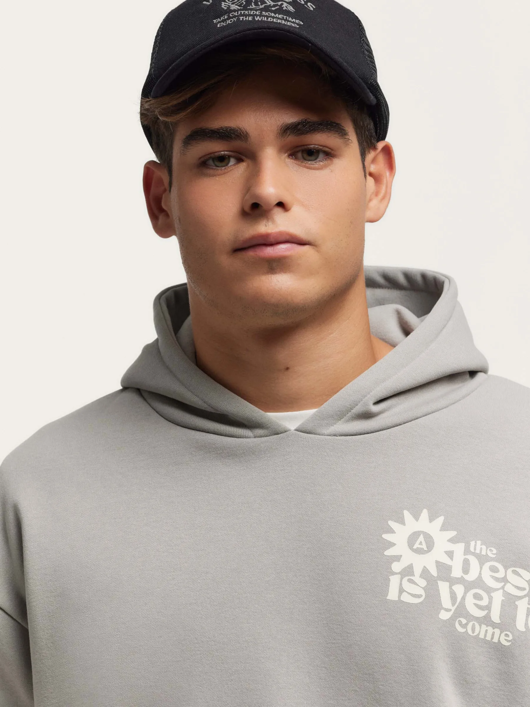 Teen|Sudaderas<Alvaro Moreno SUDADERA SUNSHINE Gris