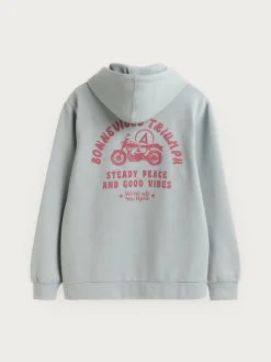 Teen|Sudaderas<Alvaro Moreno SUDADERA TRIUMPH Azul